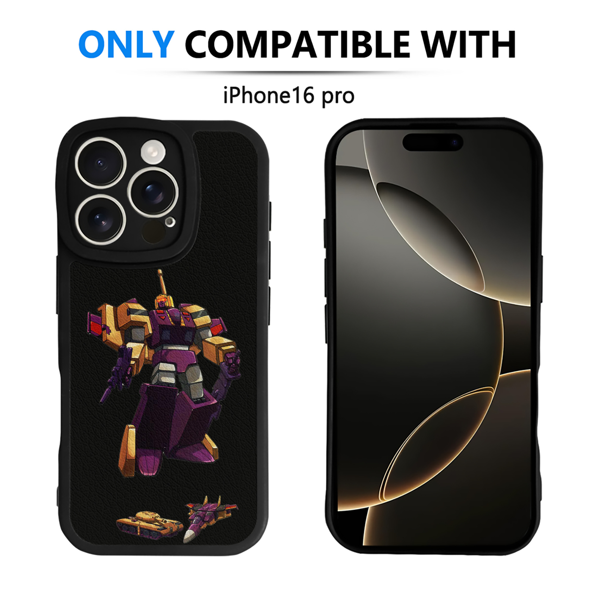 （画像用）  【iPhone 16シリーズ対応】シリコンスマホケース（レザー調） 材質：シリコン